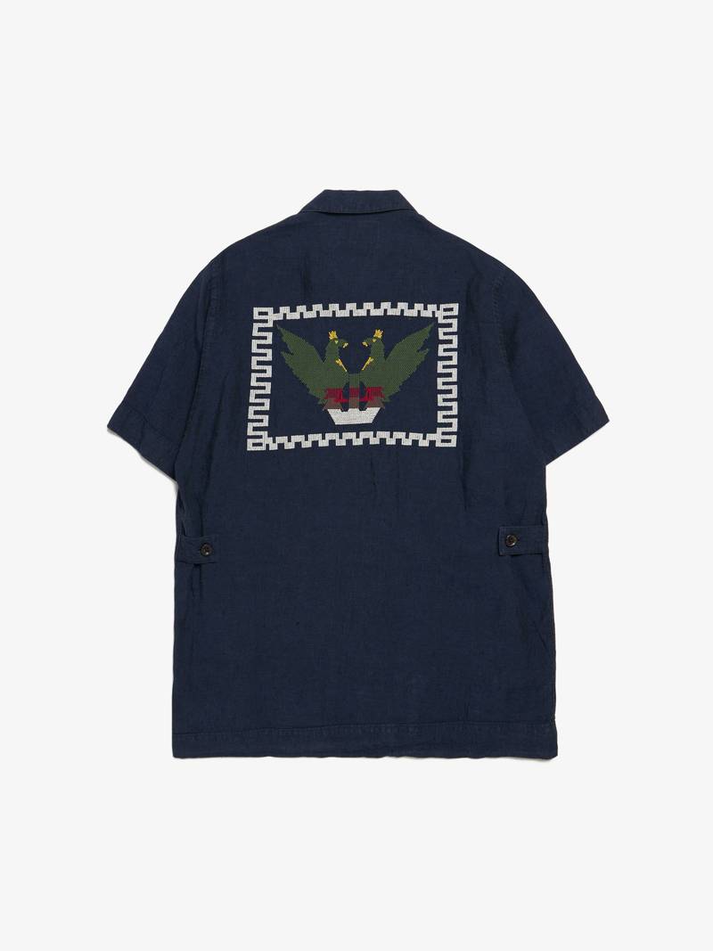 WTAPS 24SS ACADEMY / SS / COTTON. COLLEGE TEE [241ATDT-CSM21