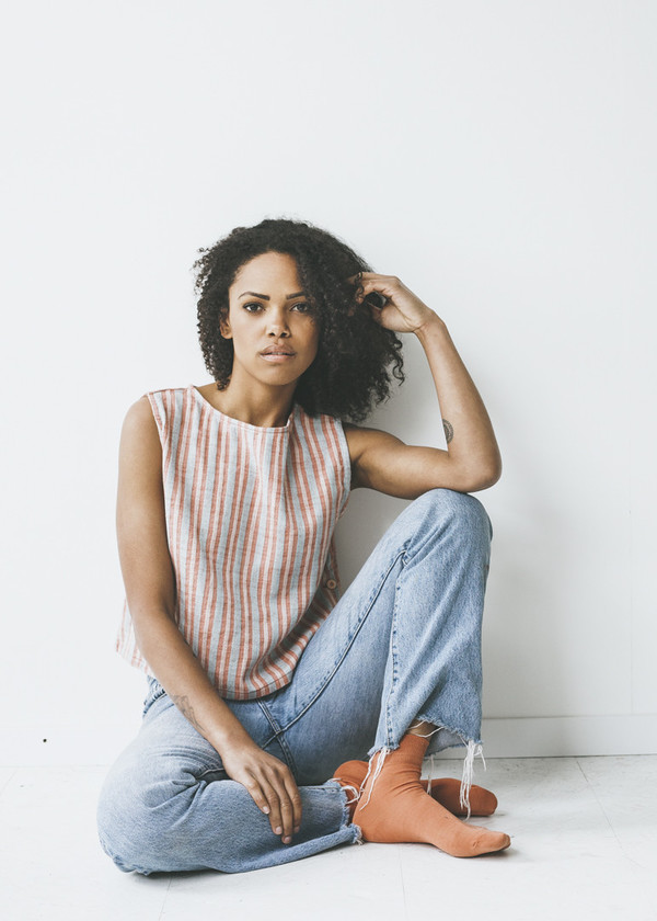 Ace & Jig Skipper Tee in Dune Ace & Jig Skipper Tee in Dune