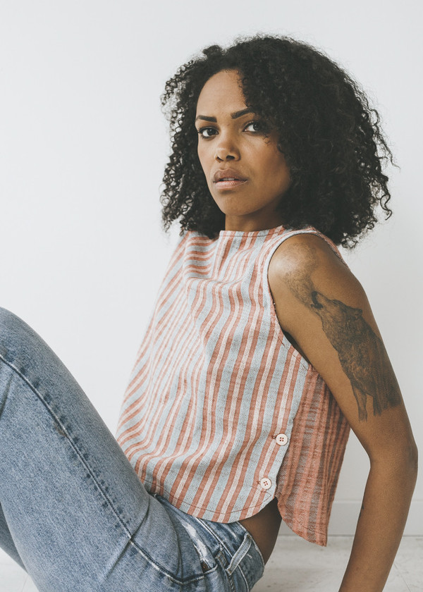 Ace & Jig Skipper Tee in Dune Ace & Jig Skipper Tee in Dune