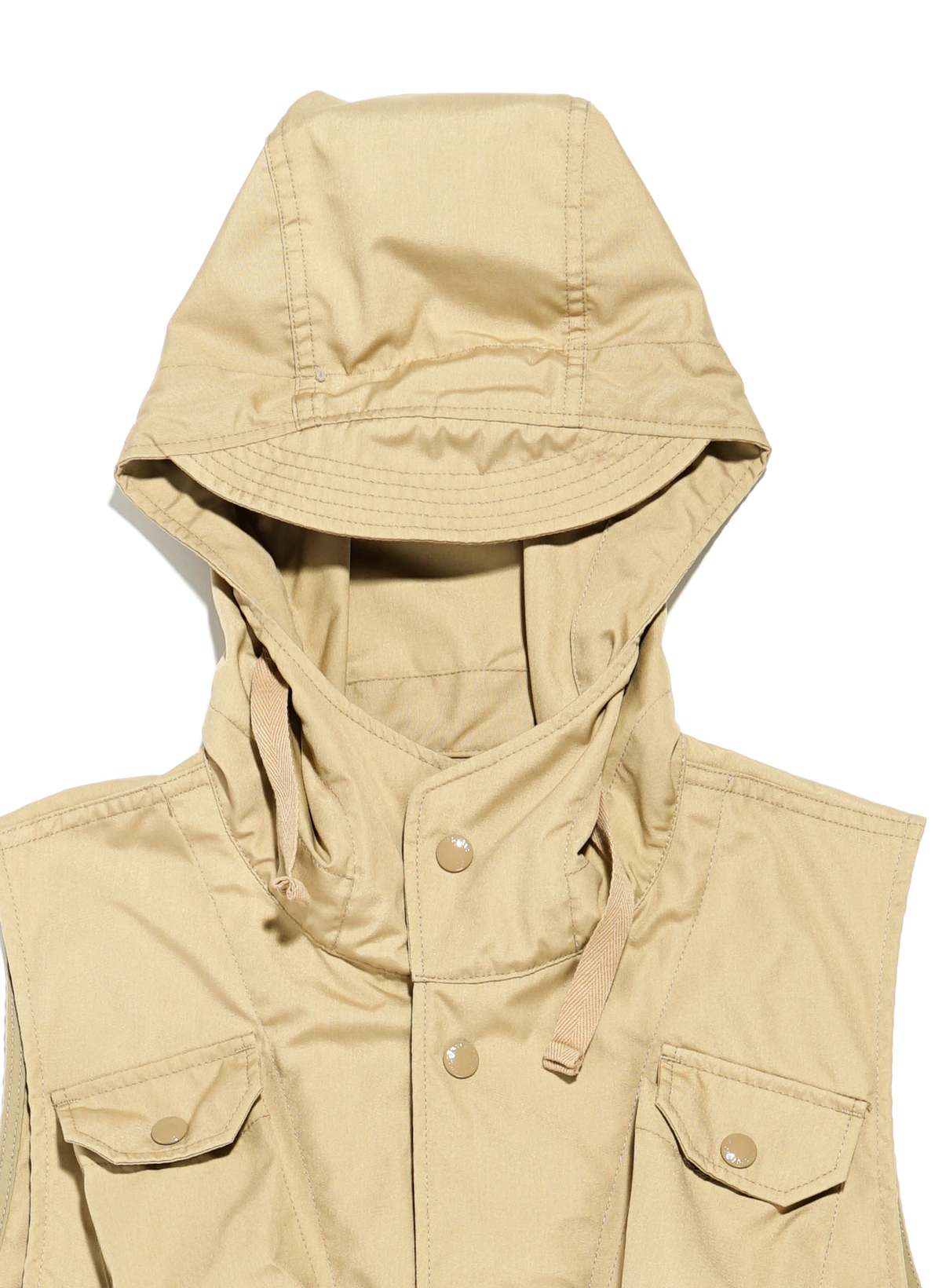 トップス Engineered Garments FIELD VEST PC POPLIN Field Vest - Olive CP Weather Poplin | Nepenthes New York