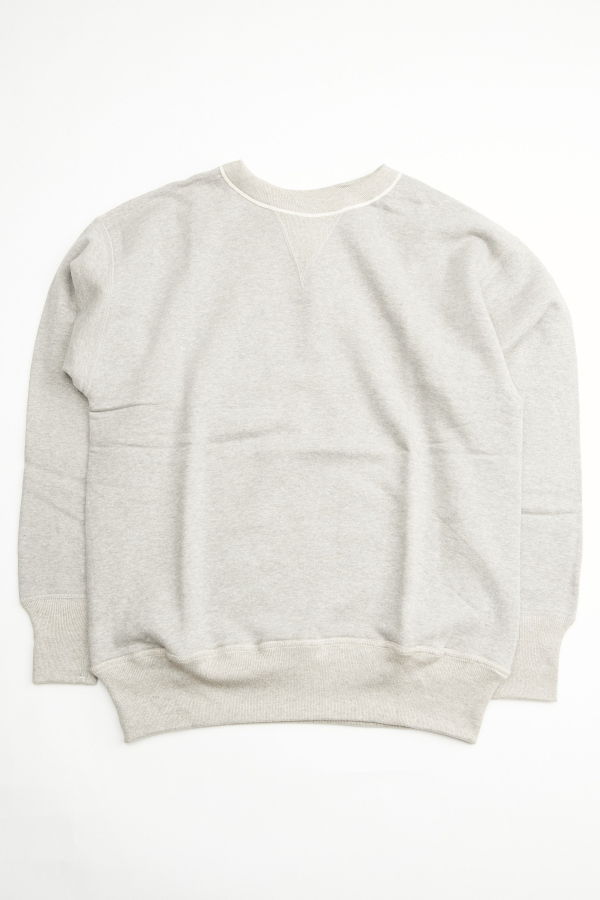 Warehouse & Co. Lot 401 Plain Crewneck Sweatshirt - Heather Grey