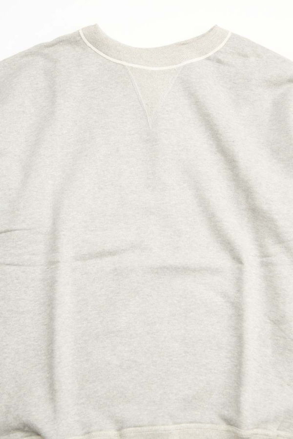 Warehouse & Co. Lot 401 Plain Crewneck Sweatshirt - Heather Grey