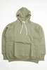 WAREHOUSE & CO. Lot 450 Two-Needle Loopwheel Hoodie - OD Green - Thumbnail 1