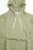 WAREHOUSE & CO. Lot 450 Two-Needle Loopwheel Hoodie - OD Green - Thumbnail 2