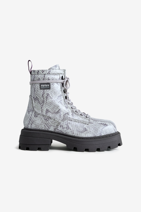 Eytys Michigan boots - Greige Snake | Garmentory