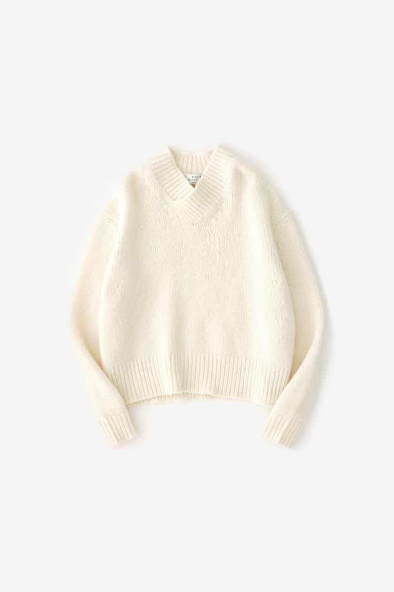 Studio Nicholson Kelvin sweater - cream | Garmentory
