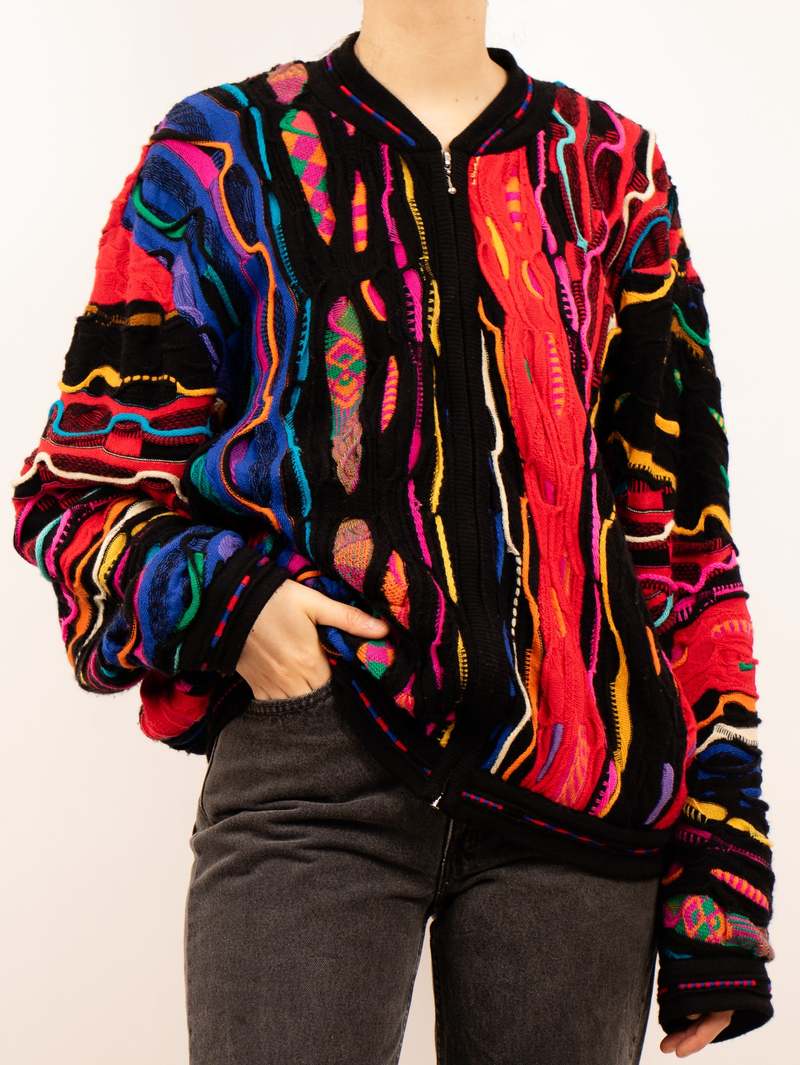 1990's Coogi Zip Up | Garmentory