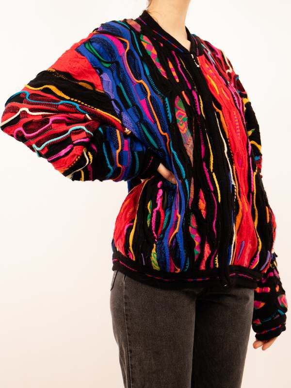 1990's Coogi Zip Up | Garmentory