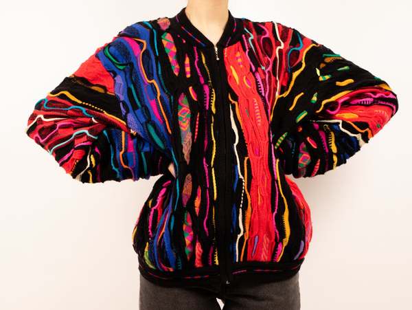 1990's Coogi Zip Up | Garmentory