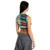 VITELLI Cosmic Patchwork Crop Top - Multicolor - Thumbnail 3