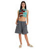 VITELLI Cosmic Patchwork Crop Top - Multicolor - Thumbnail 4