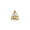Jennie Kwon Designs Deco Point Triangle Stud - Thumbnail 2