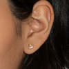 Jennie Kwon Designs Deco Point Triangle Stud - Thumbnail 1