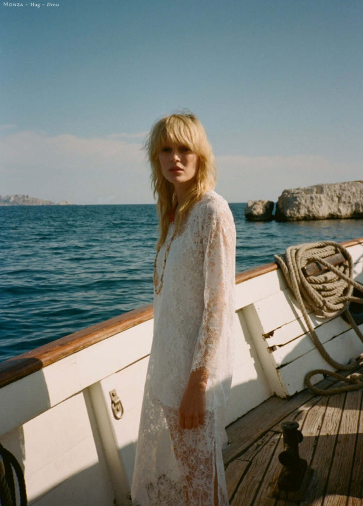 Roseanna Monza Guipure Dress - White Lace - Image 1 of 6