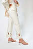 Nanushka Zoey Cotton Pants - Creme - Thumbnail 4