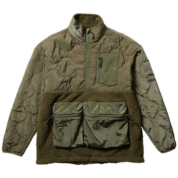 Liberaiders LR Quilted Anorak Jacket - Olive | Garmentory