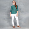 Ace & Jig Sylvia Turnaround Top Emerald - Thumbnail 3