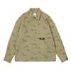 n-hoolywood COMPILE X REBEL FABRIC BY UNDERCOVER X DICKIES WORK SHIRT - GREEN/BEIGE - Thumbnail 2
