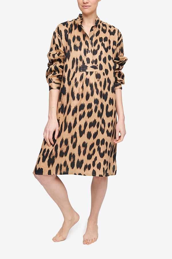 leopard sleep shirt