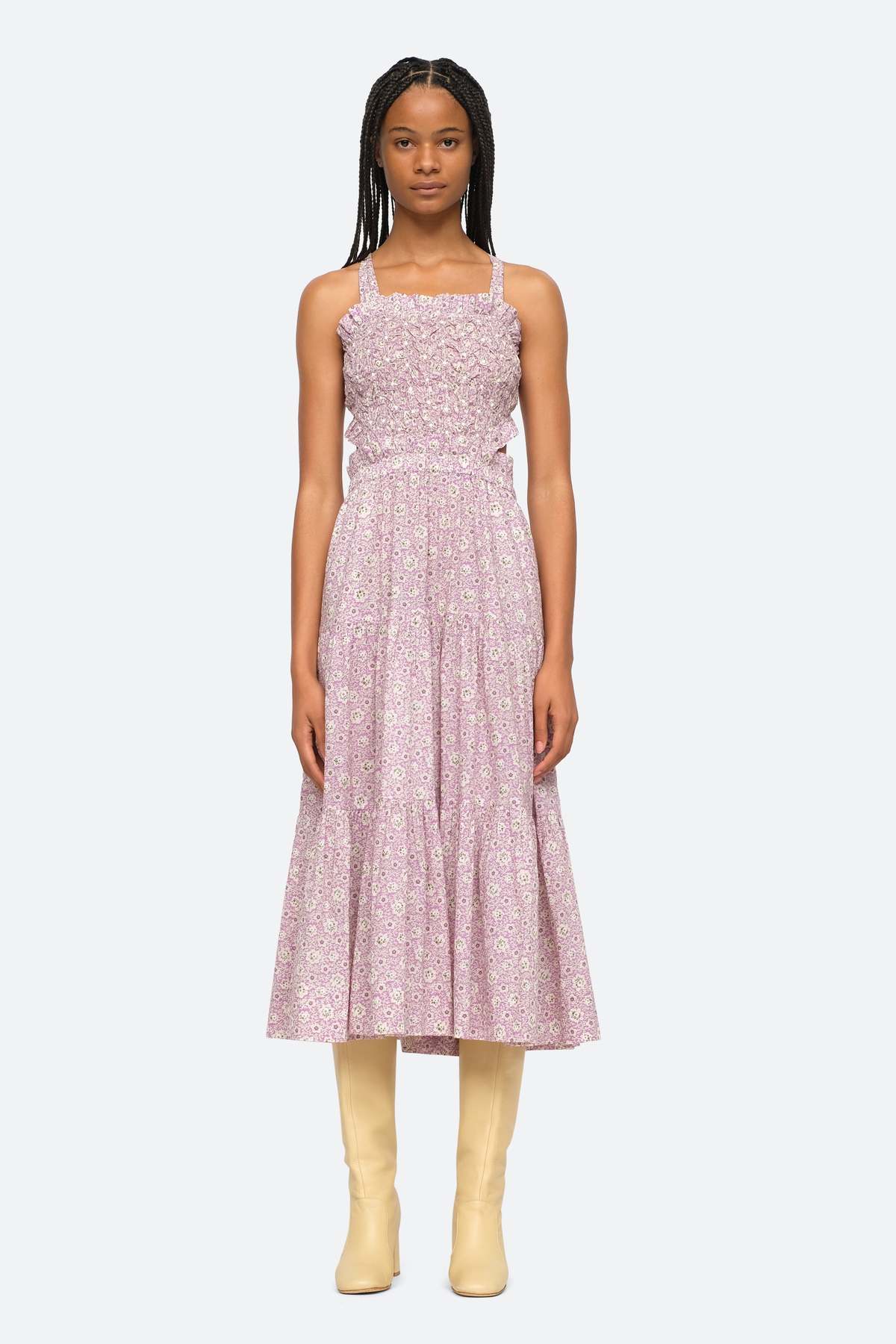 Sea NY Ida Apron Dress | Garmentory