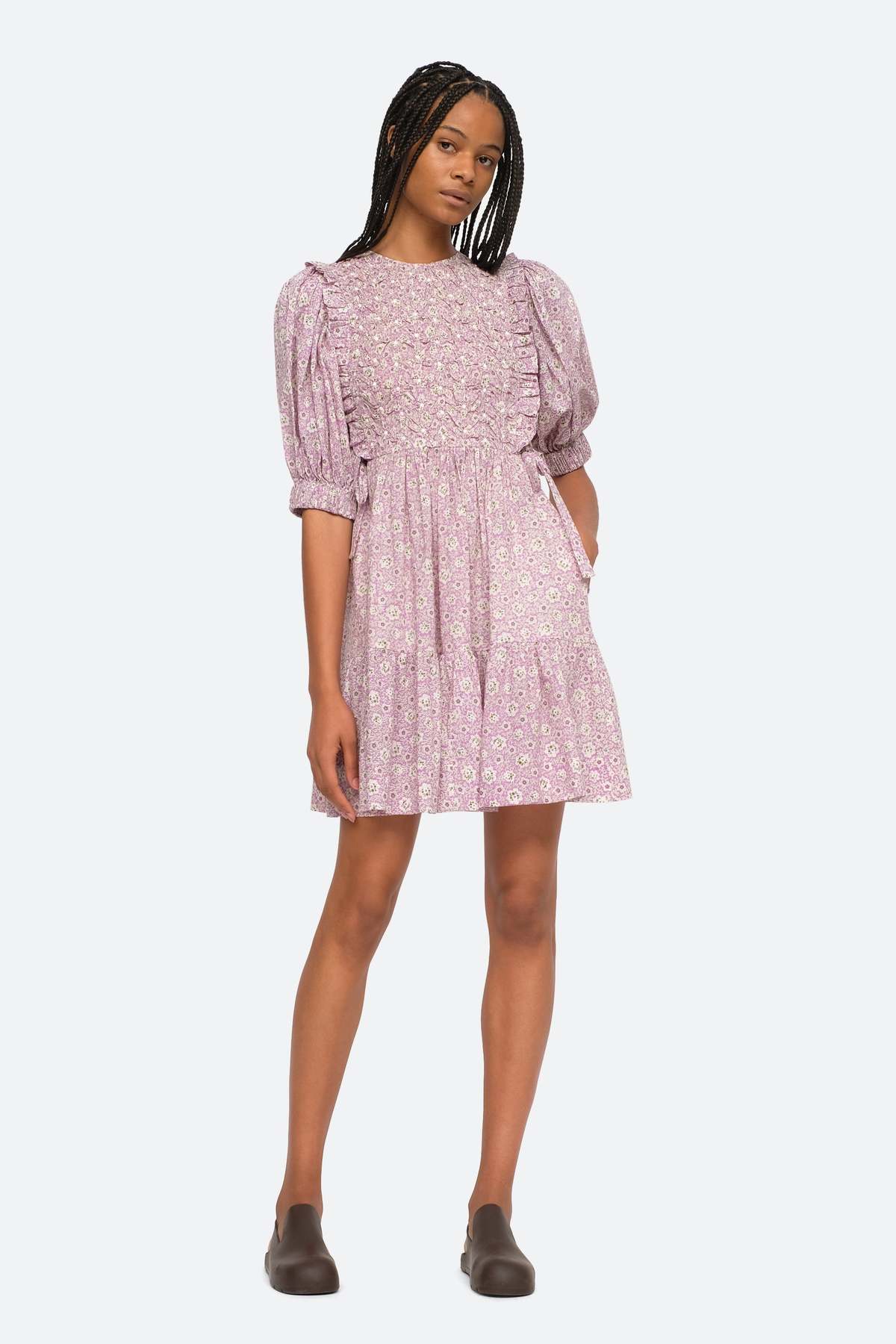 Sea NY Ida Puff Slv Dress | Garmentory