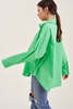 Lola Elena Button Down - Green - Thumbnail 2