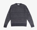 Adsum Nordic Crewneck Sweater - Charcoal - Thumbnail 1