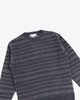 Adsum Nordic Crewneck Sweater - Charcoal - Thumbnail 2