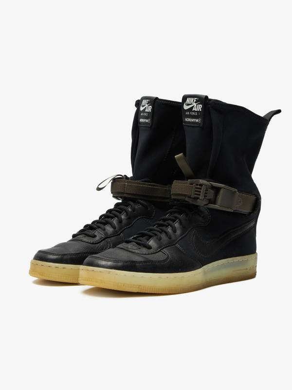 Nike × Acronym M Downtown HI SP Acronym Sneakers - BLACK | Garmentory
