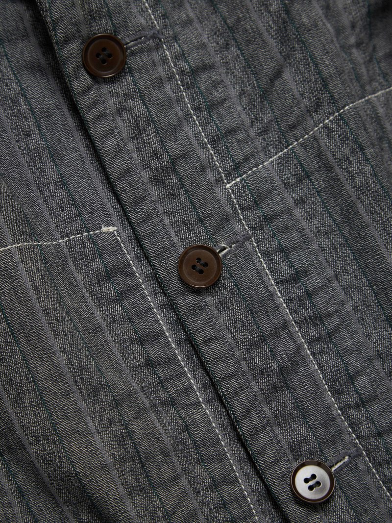 COMME des GARÇONS HOMME グレー ブレザー M Comme Des Garçons Homme Deux ジップトリム ジャケット