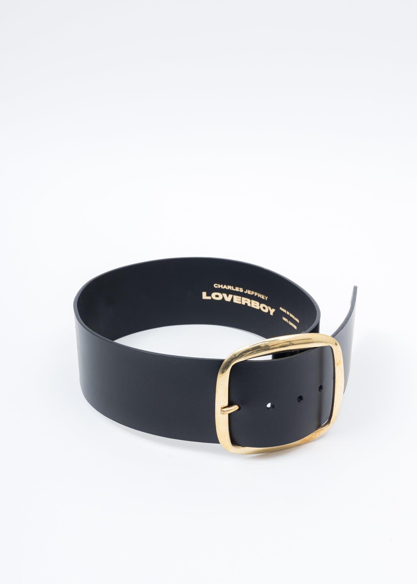 Charles Jeffrey loverboy スタッズベルト 正規店出品】CHARLES JEFFREY LOVERBOY STUDDED WIDE BELT