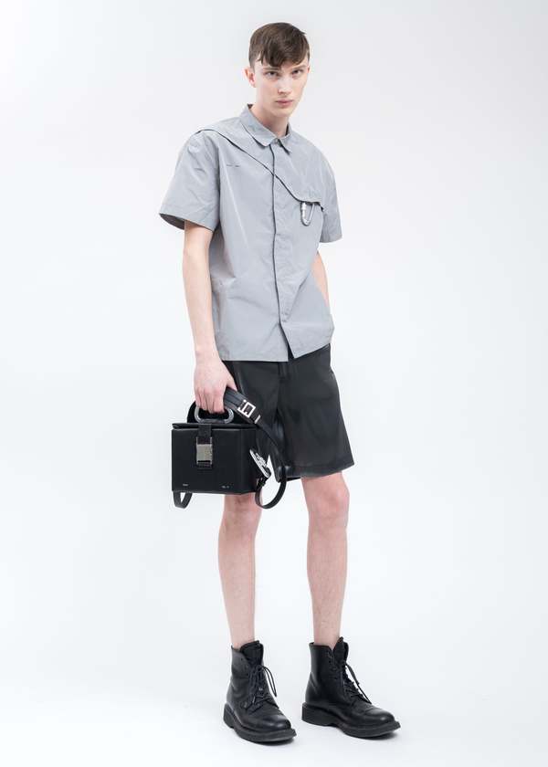 Heliot Emil LIQUID METAL Shorts | Garmentory