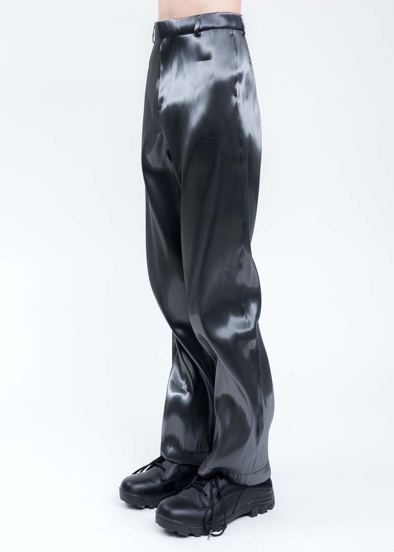 名作 heliot emil Liquid l Trousers パンツ HELIOT EMIL ++ LIQUID METAL TROUSERS