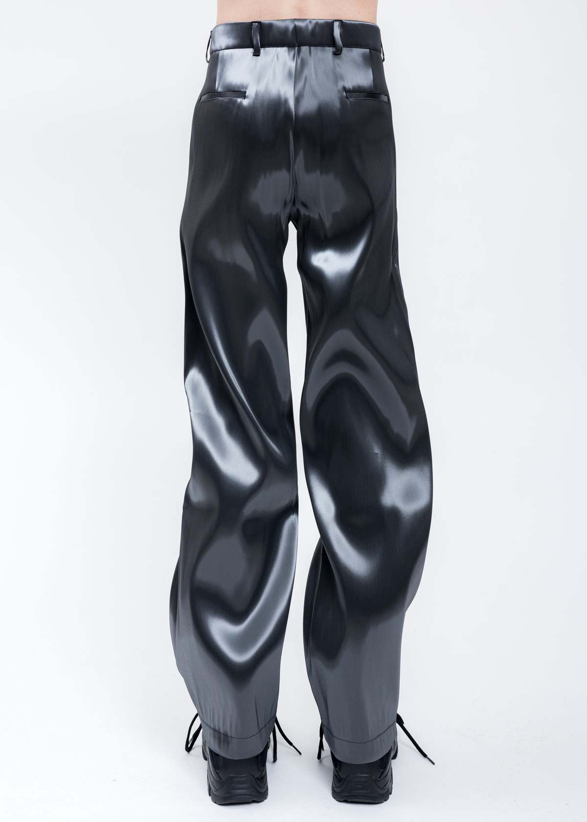 Heliot Emil Liquid Trousers - Metal | Garmentory