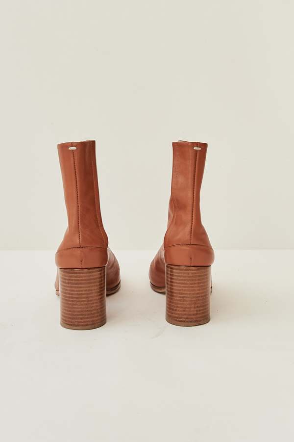 MM6 Maison Margiela Tabi Boots - Tan | Garmentory