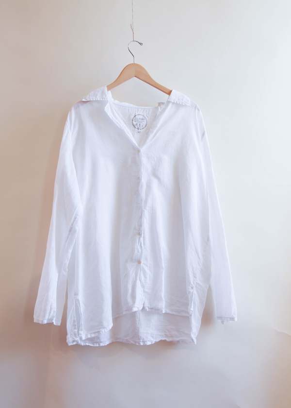 Button Shirt - White