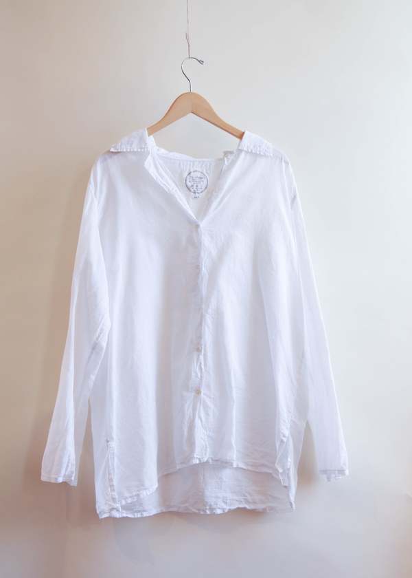 Button Shirt - White