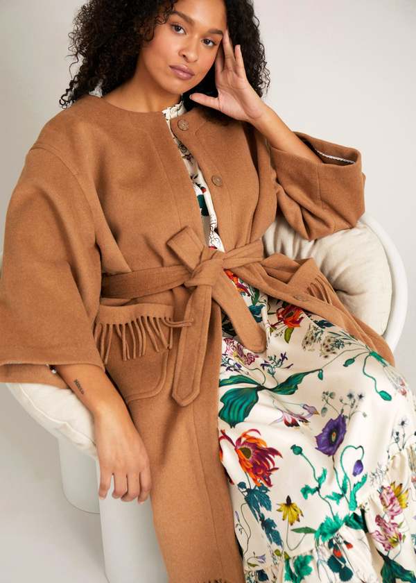 ワンピース herlipto Anduze Belted Check Dress M 新品】herlipto Anduze Belted Check Dress M