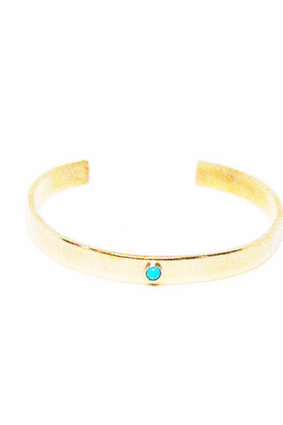 Giant Lion Turquoise Stone Cuff Giant Lion Turquoise Stone Cuff