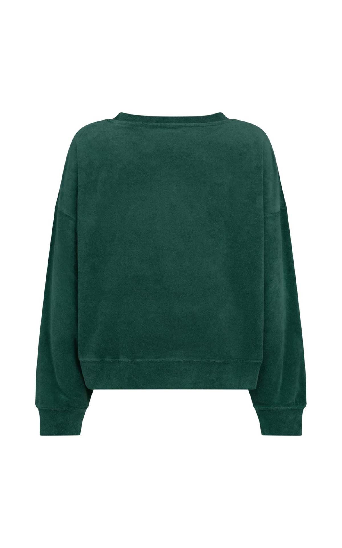 Araminta James Terry Sweatshirt - Emerald - Image 10 of 11