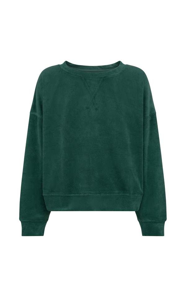 Araminta James Terry Sweatshirt - Emerald