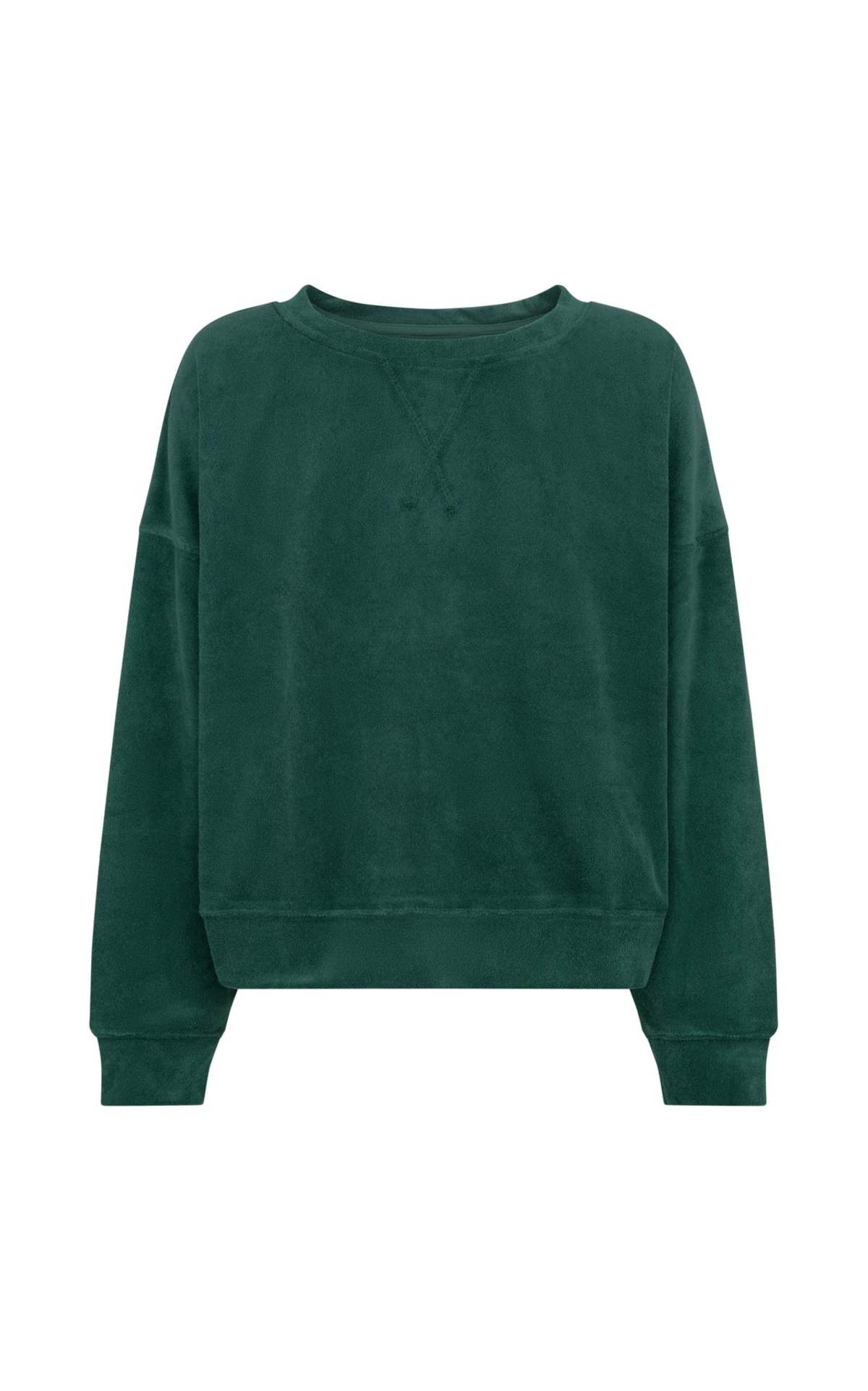 Araminta James Terry Sweatshirt - Emerald - Image 11 of 11