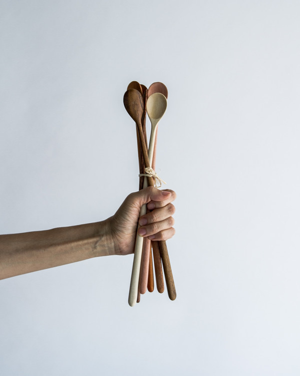 Roost Long Handle Tasting Spoons Set Of 6 Garmentory Roost Long Handle Tasting Spoons Set Of 6