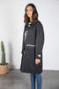 Mod Ref Trench Coat - Black - Thumbnail 1