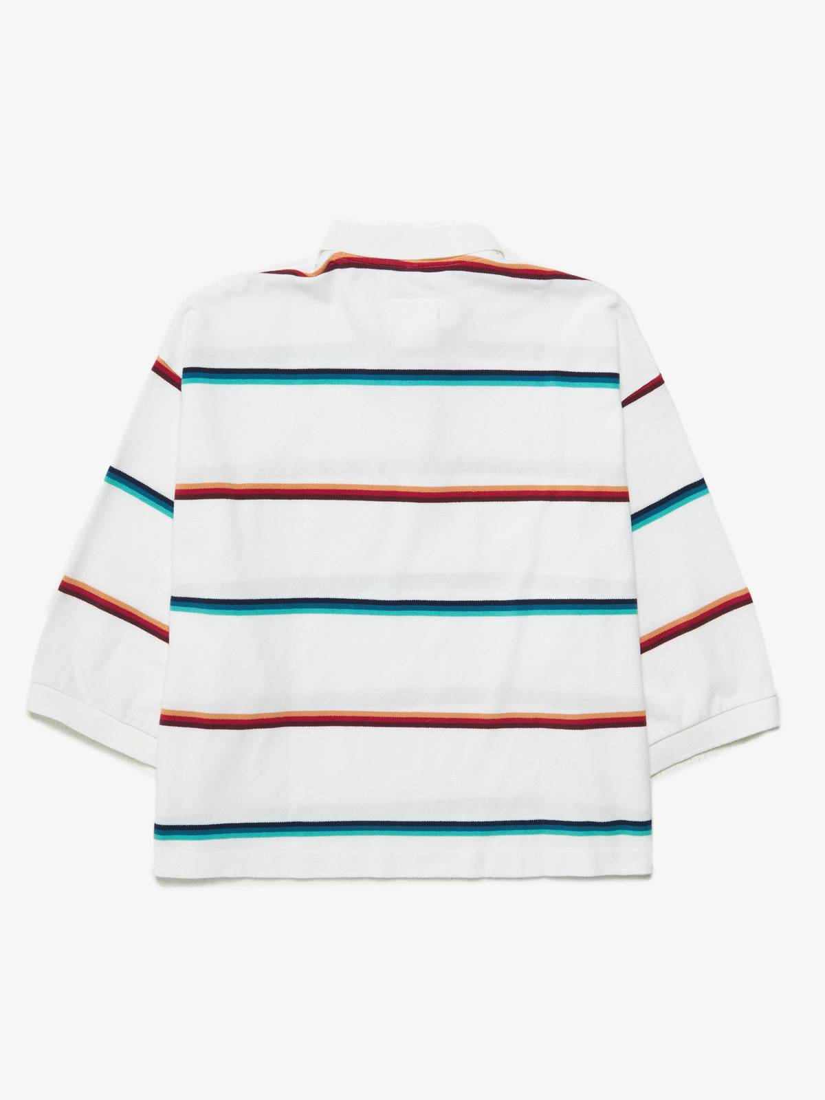 トップス doublet 3D PATCH OVERSIZED POLO SHIRT Doublet M Lines Printed Crocodile 3D Patch Oversized Cropped