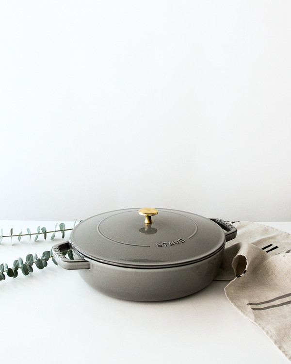 Staub x Kettle & Brine Special Edition Enameled Cast Iron Braiser