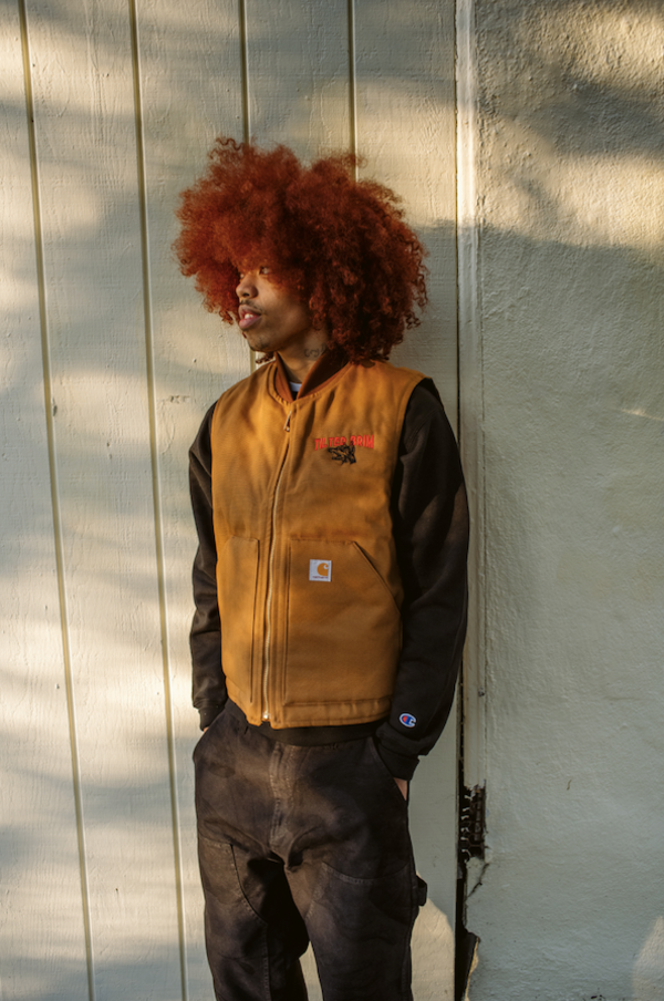 Tilted Brim X Carhartt Duck Vest - BROWN | Garmentory