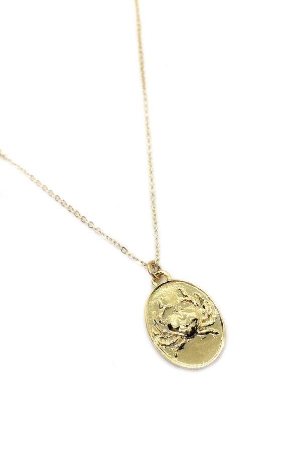Talon Cancer Necklace - Gold