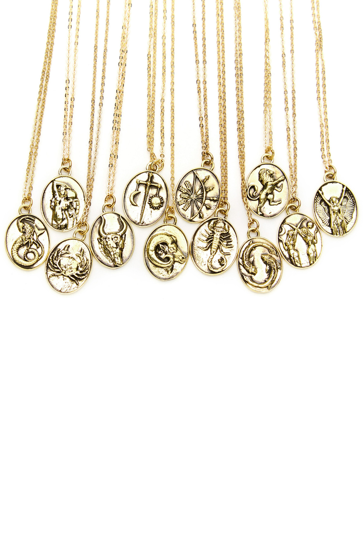 Talon Cancer Necklace - Gold - Image 2 of 2
