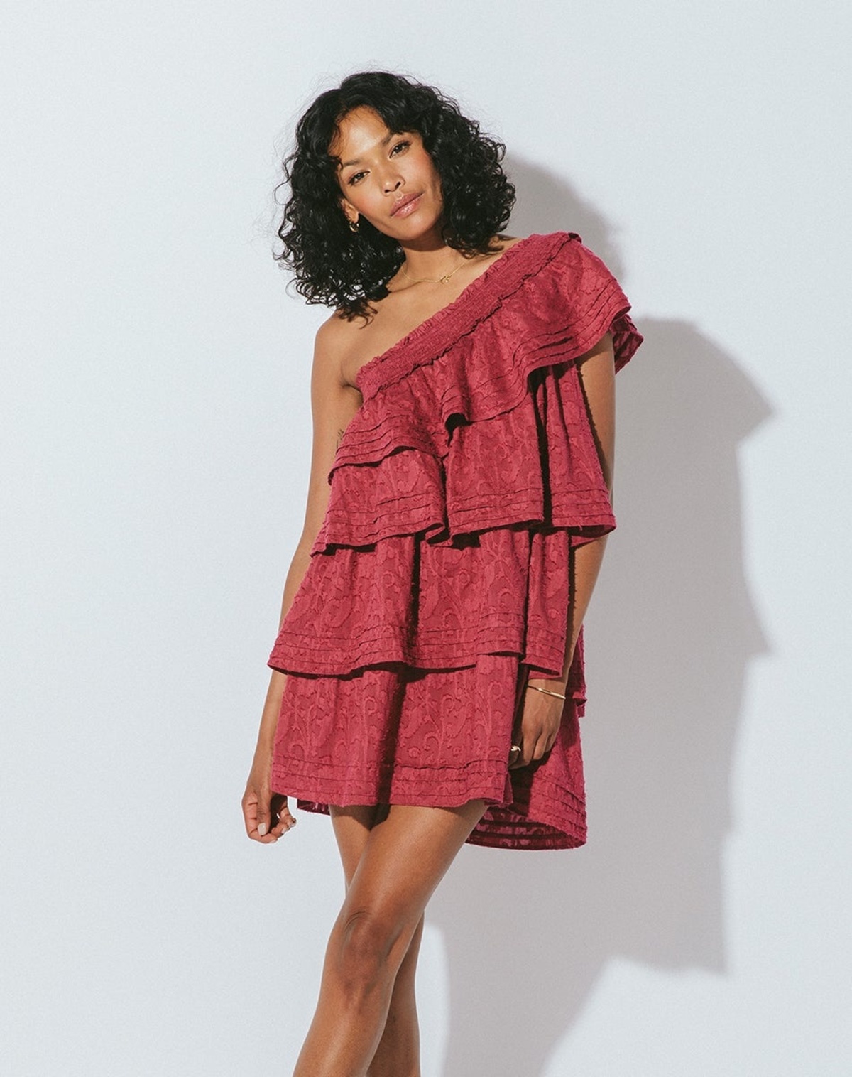 halter neck silk mini dress Petal and Pup Women's Valery Halterneck Mini Dress